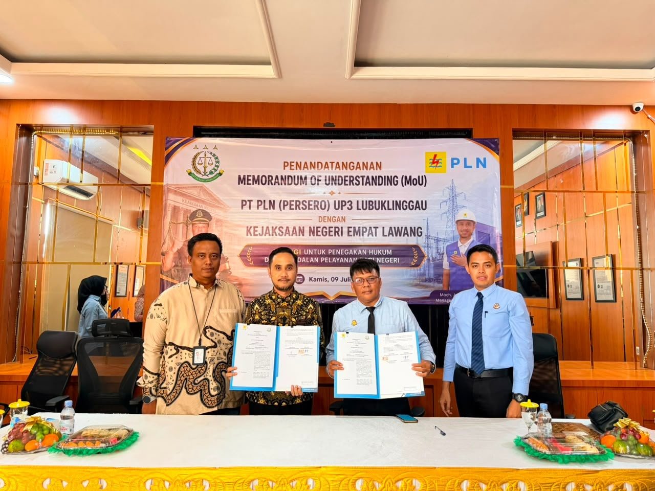 PLN Gandeng Kejari Empat Lawang untuk Perkuat Kepastian Hukum, Layanan Kelistrikan Ditargetkan Makin Andal