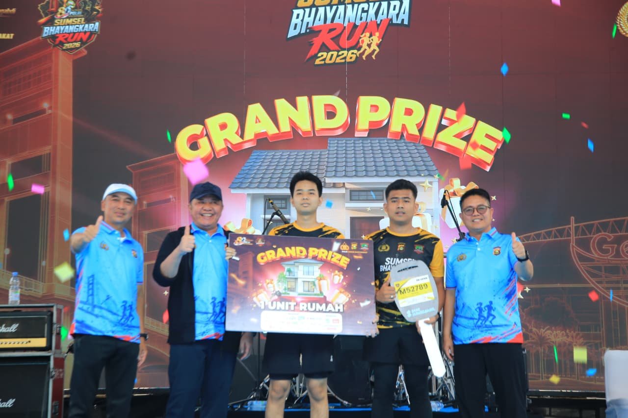 Herman Deru: Sumsel Bhayangkara Run 2026 Dorong Gaya Hidup Sehat dan Perkuat Kedekatan Polri dengan Masyarakat