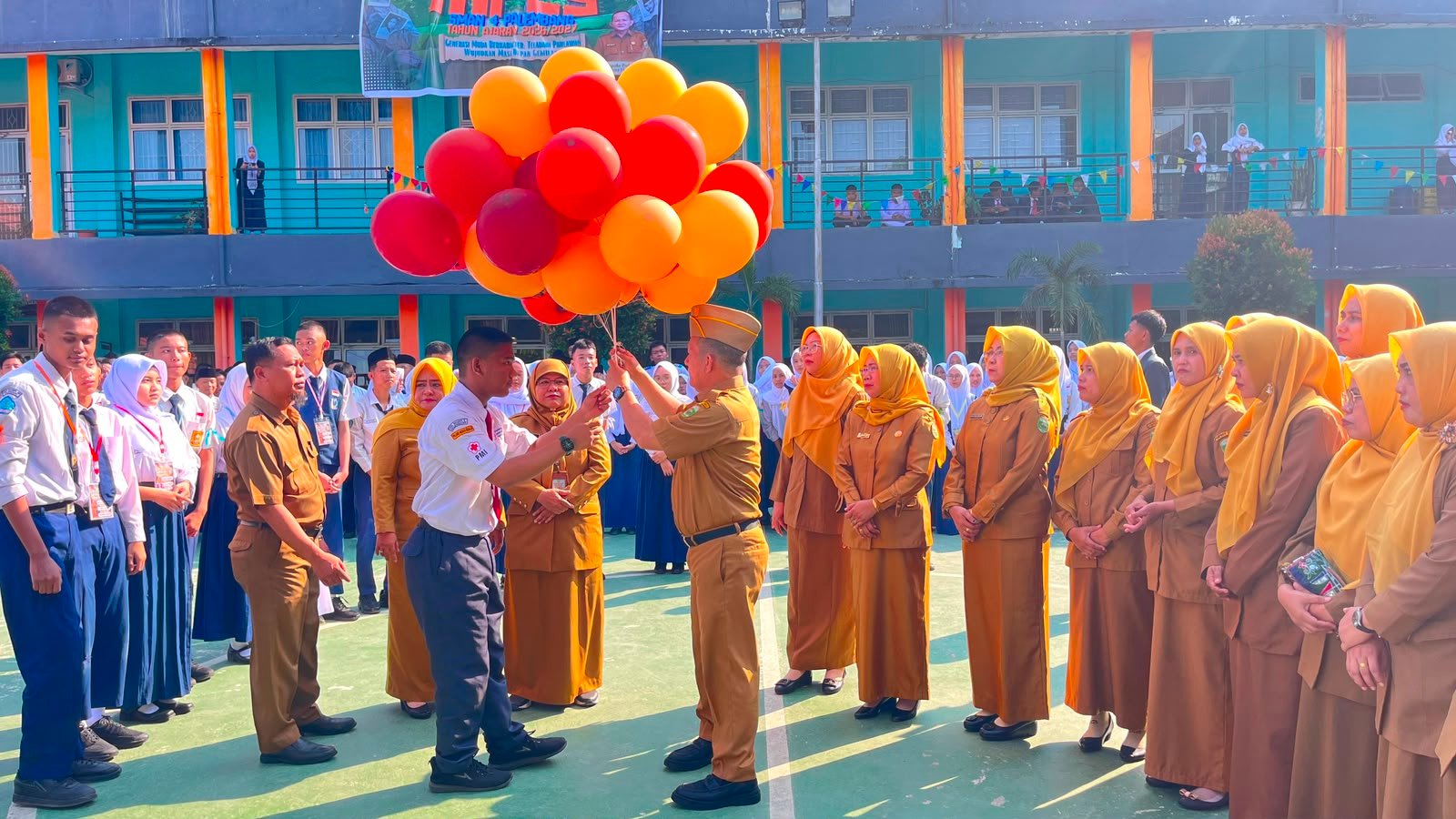 Disiplin dan Karakter Jadi Fondasi MPLS Ramah SMAN 4 Palembang, Siswa Baru Disiapkan Raih PTN Sejak Hari Pertama