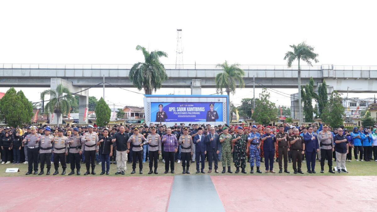 Pimpin Apel Sabuk Kamtibmas, Kapolda Sumsel Ajak Masyarakat Perkuat Persatuan dan Tolak Provokasi
