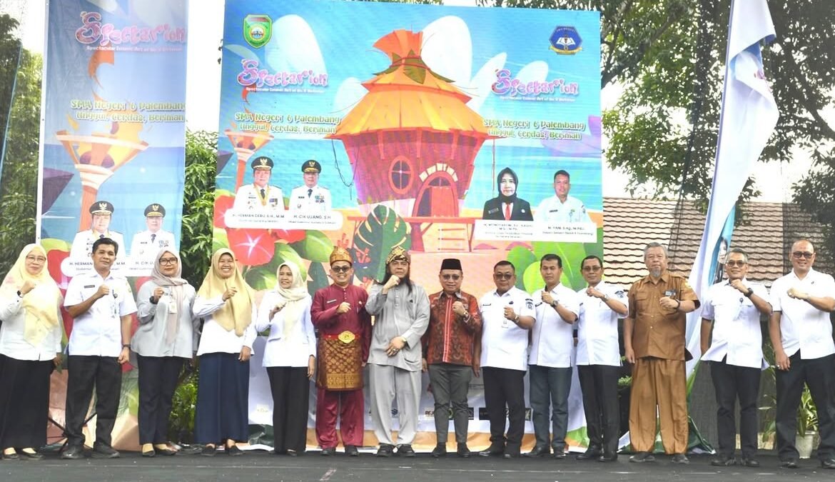 Spectarion 2026 Jadi Bukti Kepemimpinan Siswa, Kadisdik Sumsel: Pengalaman Ini Modal Menuju Dunia Kerja