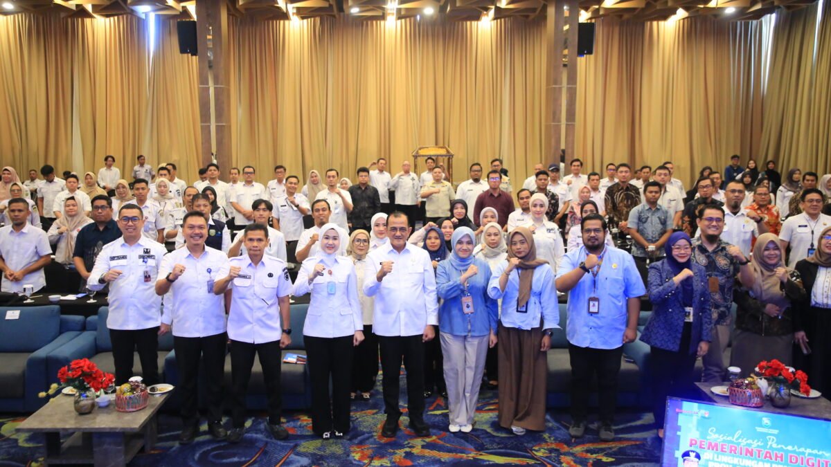 Sekda Sumsel Edward Candra Dorong Pemerintah Kabupaten/Kota Optimalisasi Pemerintah Digital