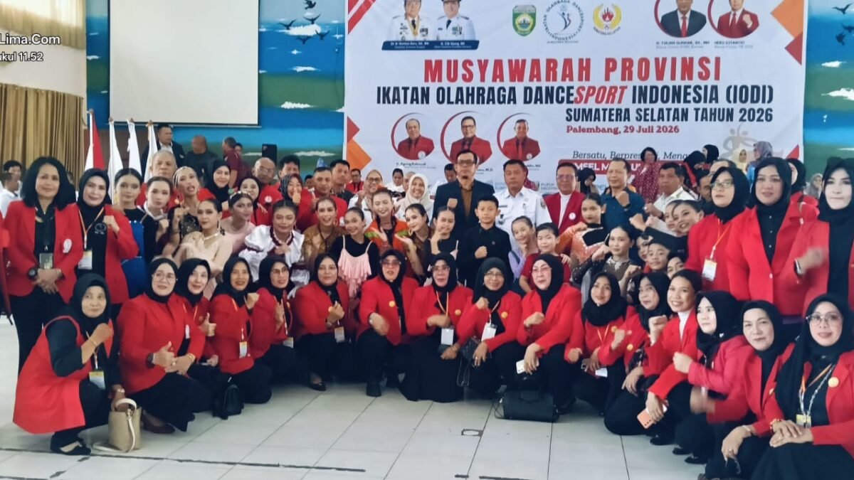 Musprov IODI Sumsel 2026 Tegaskan Komitmen Cetak Atlet Dancesport Berkelas Dunia, Pembinaan Menuju PON 2028 Jadi Prioritas