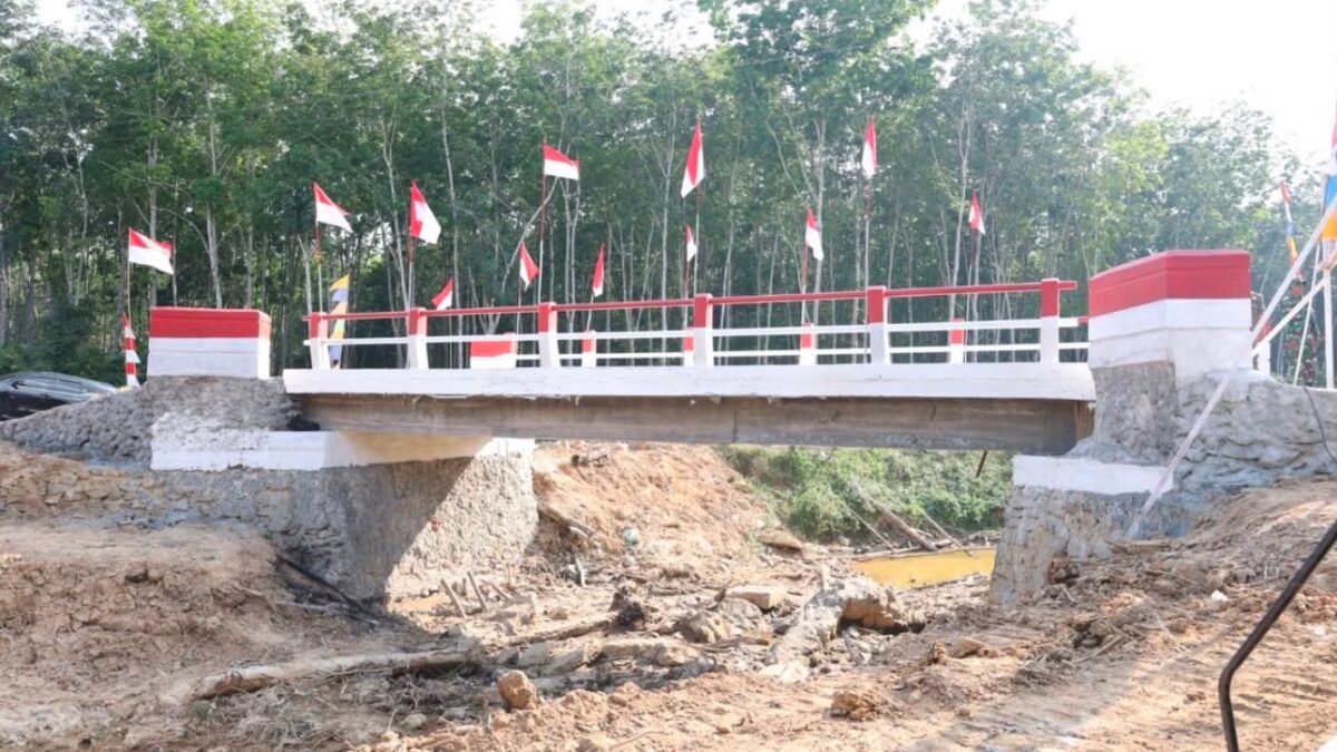 Jembatan Beton Garuda Resmi Difungsikan, Sinergi TNI dan Pemkab OKU Timur Hadirkan Akses Baru bagi Masyarakat
