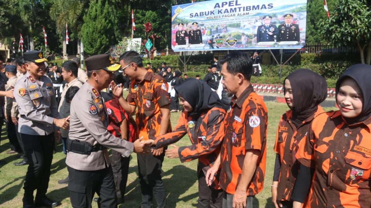 Sabuk Kamtibmas Perkuat Sinergi, Kapolda Sumsel Satukan Elemen Masyarakat Jaga Keamanan Bumi Besema
