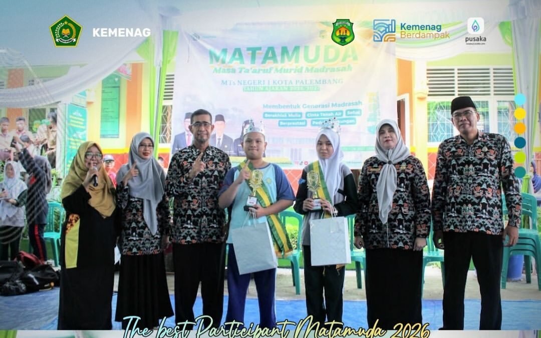 MTsN 1 Kota Palembang Tanamkan Kurikulum Cinta Sejak Hari Pertama, MATAMUDA Jadi Fondasi Karakter Siswa Baru