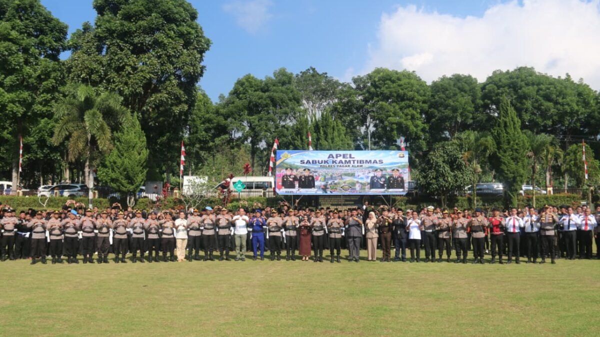 Forkopimda dan Tokoh Masyarakat Bersatu dalam Sabuk Kamtibmas