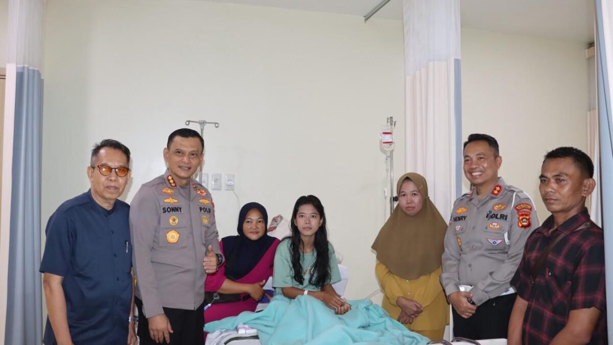 Respons Cepat Polrestabes Palembang, Korban Laka Jakabaring Dapat Pendampingan Penuh