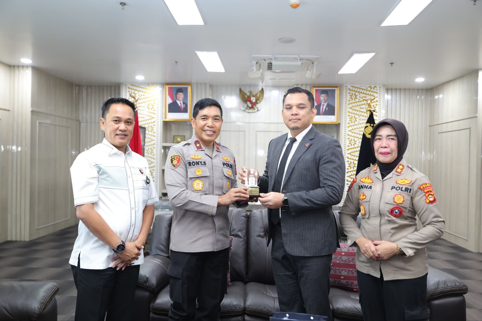 Polda Sumsel Mantapkan Sinergi Keamanan Lintas Negara dengan Malaysia