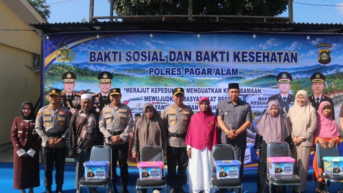 Kapolda Sumsel Kunjungi Mapolres Pagar Alam, Perkuat Sinergitas Polri dan Forkopimda