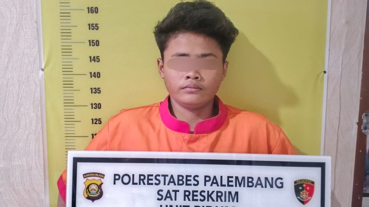 Polrestabes Palembang Tangkap Pelaku Jambret di Kemuning, Korban Pelajar Alami Luka
