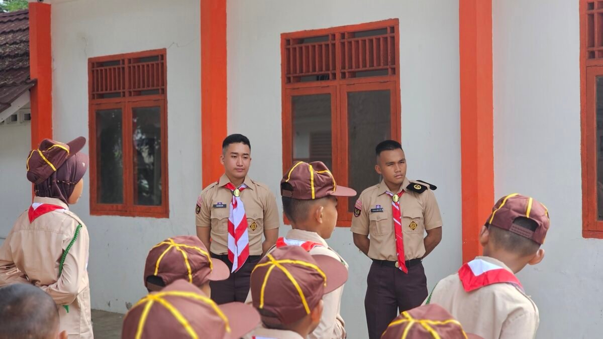 Hari Ke-4 Taruna Bhakti, Polrestabes Palembang Bekali Siswa PBB, Tali Temali dan Rambu Lalu Lintas