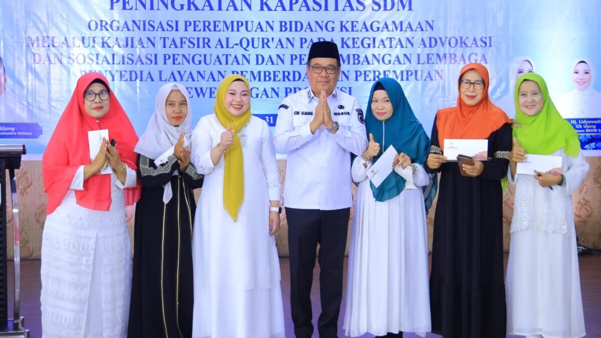 Buka Kajian Tafsir Al-Qur’an BKOW Sumsel, Wagub Cik Ujang Tekankan Pentingnya Muamalah untuk Membangun Keluarga Harmonis