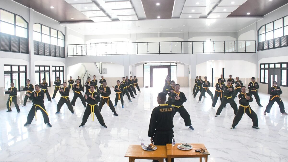 Korem 044/Gapo Gelar Uji Kenaikan Tingkat Pencak Silat Militer