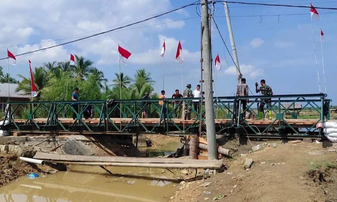 415 Jembatan Rampung Dibangun, Kasatgas PRR Apresiasi Satgas Jembatan TNI