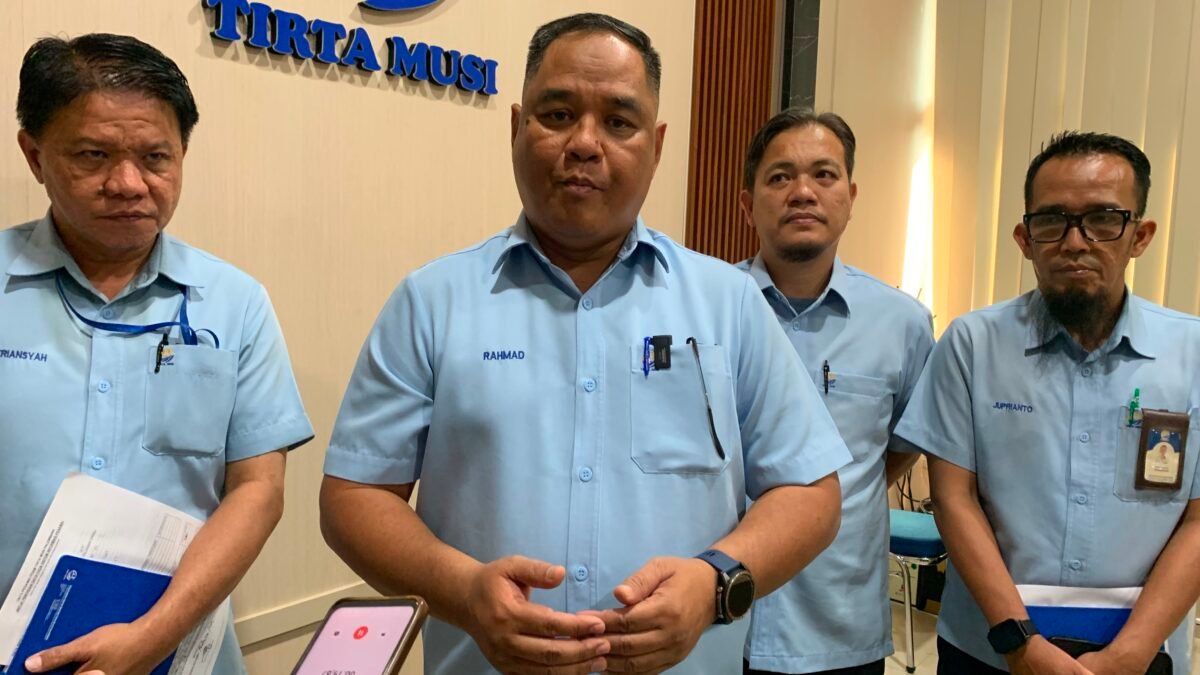 Perumda Tirta Musi Lakukan Pemeliharaan Reservoir IPA Sungai Lais, Ribuan Pelanggan Diimbau Tampung Air