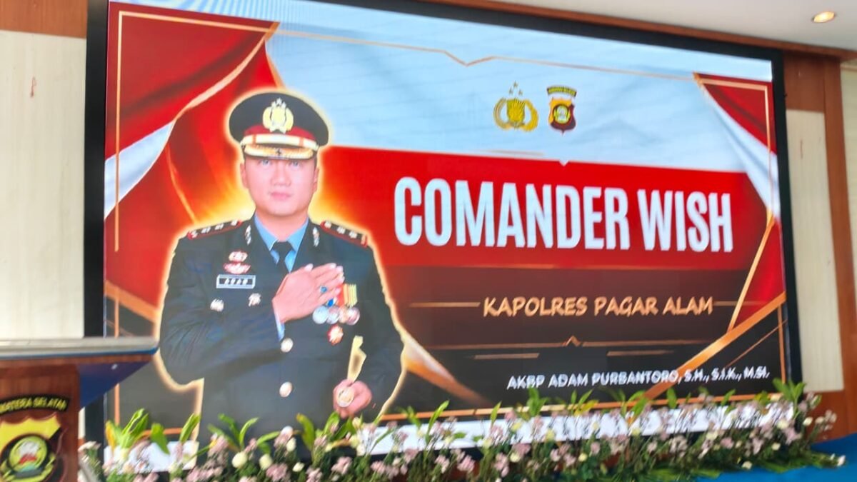 Kapolres Pagar Alam Dorong Penegakan Hukum Profesional dan Transparan