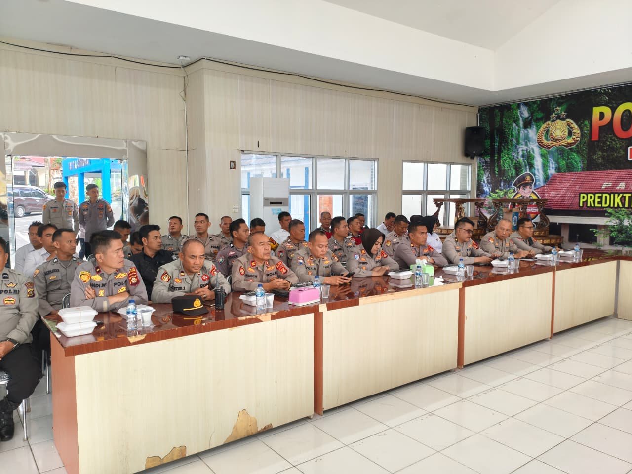 Kapolres Pagar Alam Pertegas Komitmen Mewujudkan Pelayanan Prima