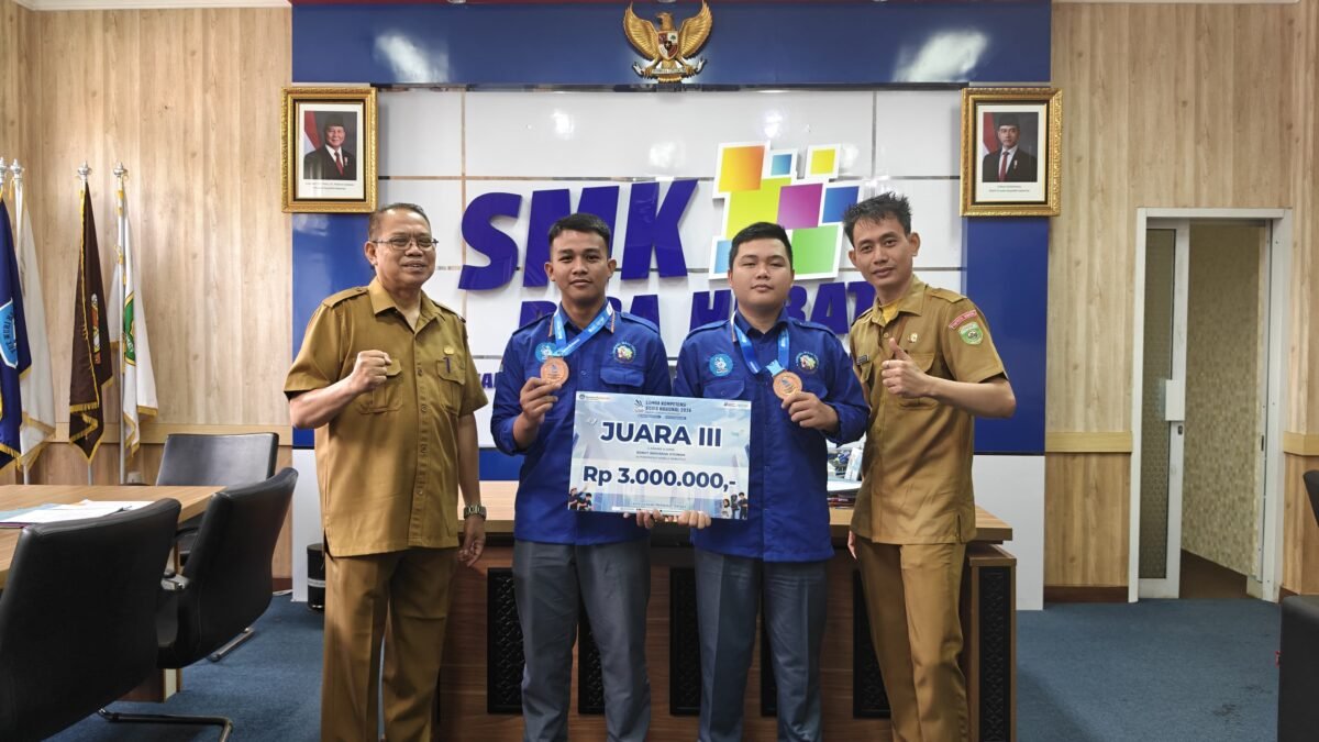 Kerja Keras Berbuah Prestasi, Tim Robotik SMKN 2 Palembang Harumkan Nama Sumsel di LKS Nasional 2026