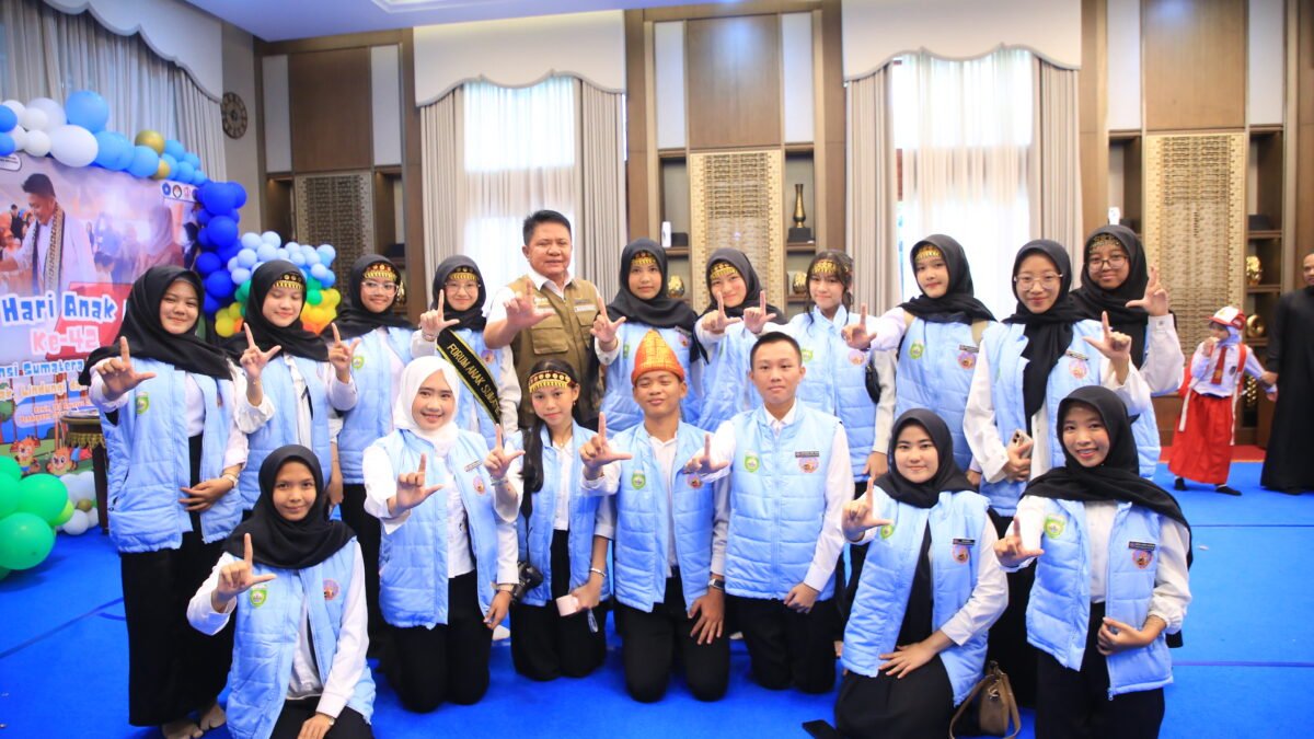 Gubernur Herman Deru: Pendidikan Karakter Anak Jadi Kunci Wujudkan Generasi Emas 2045