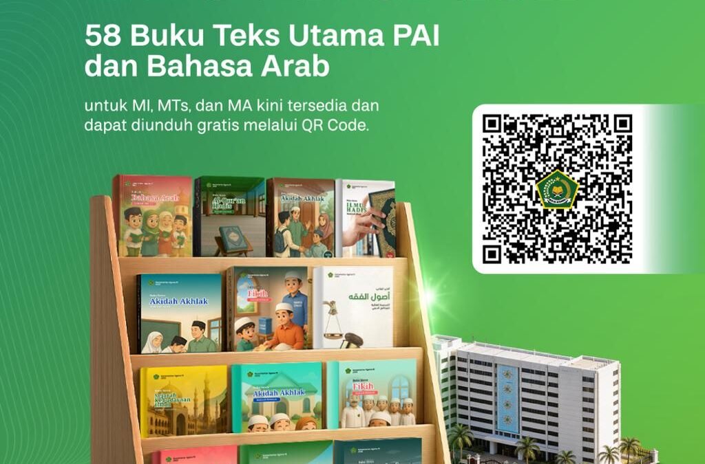 Kemenag Siapkan 90 Buku PAI dan Bahasa Arab MI sampai MA, Bisa Unduh di sini