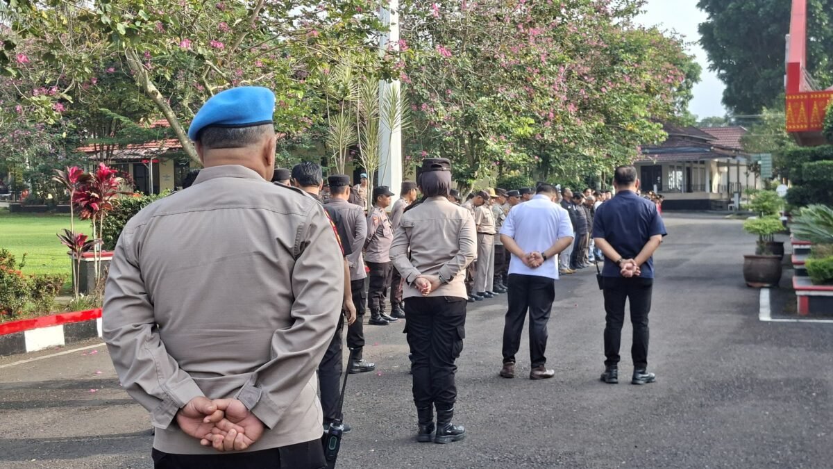 Polres Pagar Alam Perkuat Tanggung Jawab Personel