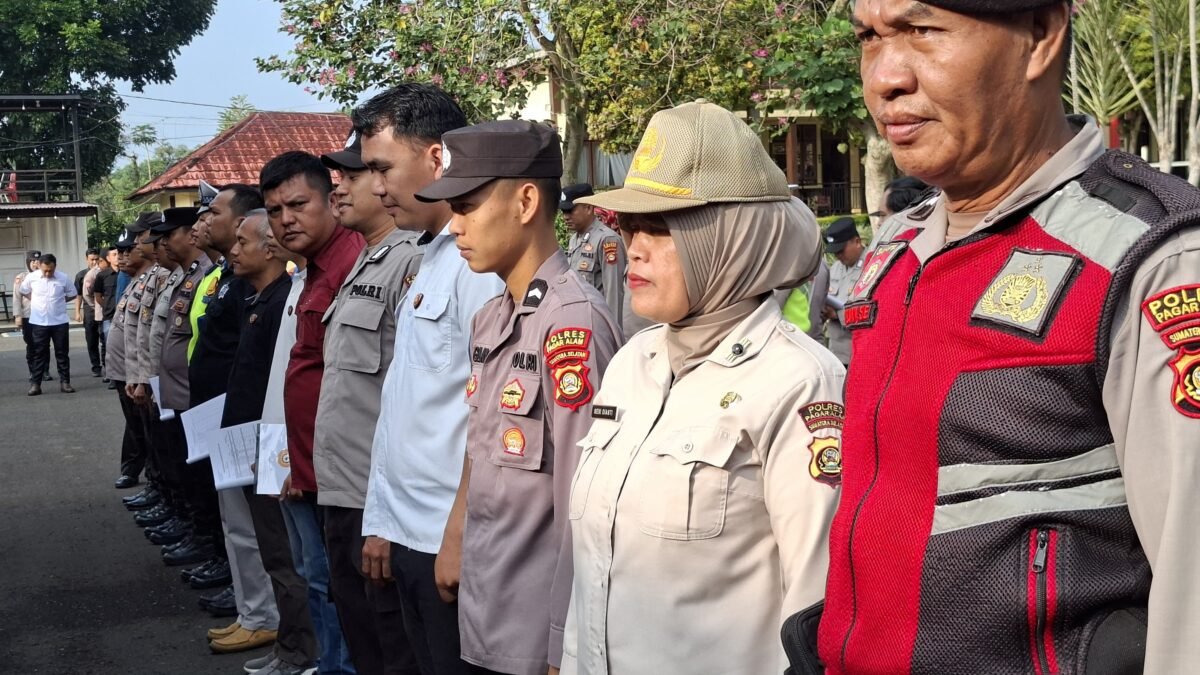 Apel Pagi Dorong Optimalisasi Pengamanan Wilayah