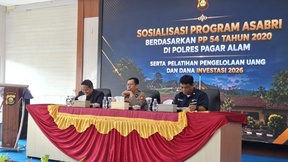 ASABRI dan Polres Pagar Alam Bersinergi Tingkatkan Pemahaman Personel