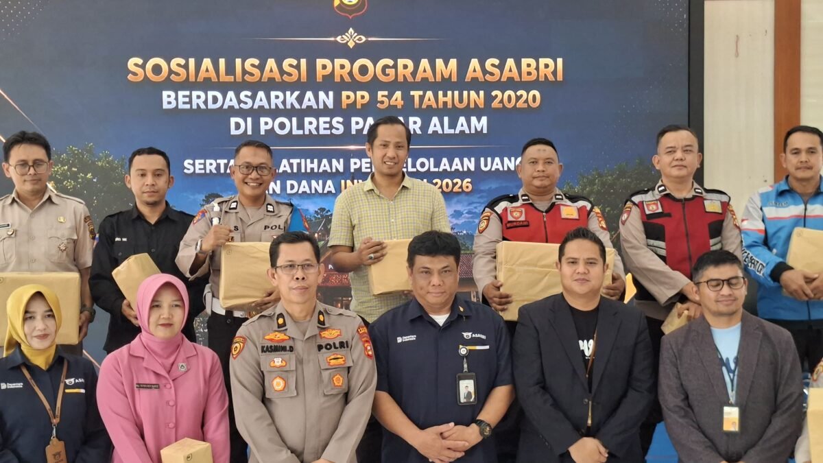 Personel Polres Pagar Alam Dibekali Pengetahuan Seputar ASABRI