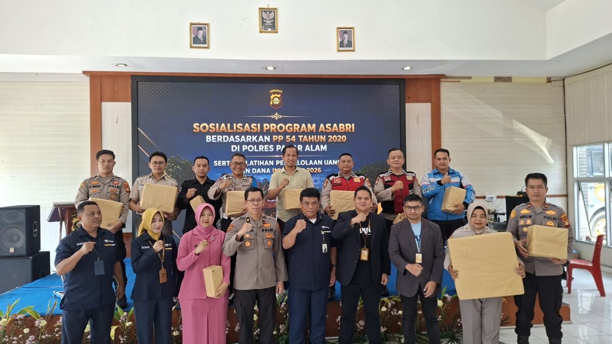 Polres Pagar Alam Fasilitasi Sosialisasi Program ASABRI