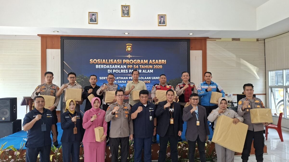 Polres Pagar Alam Gelar Sosialisasi ASABRI untuk Tingkatkan Pemahaman Personel