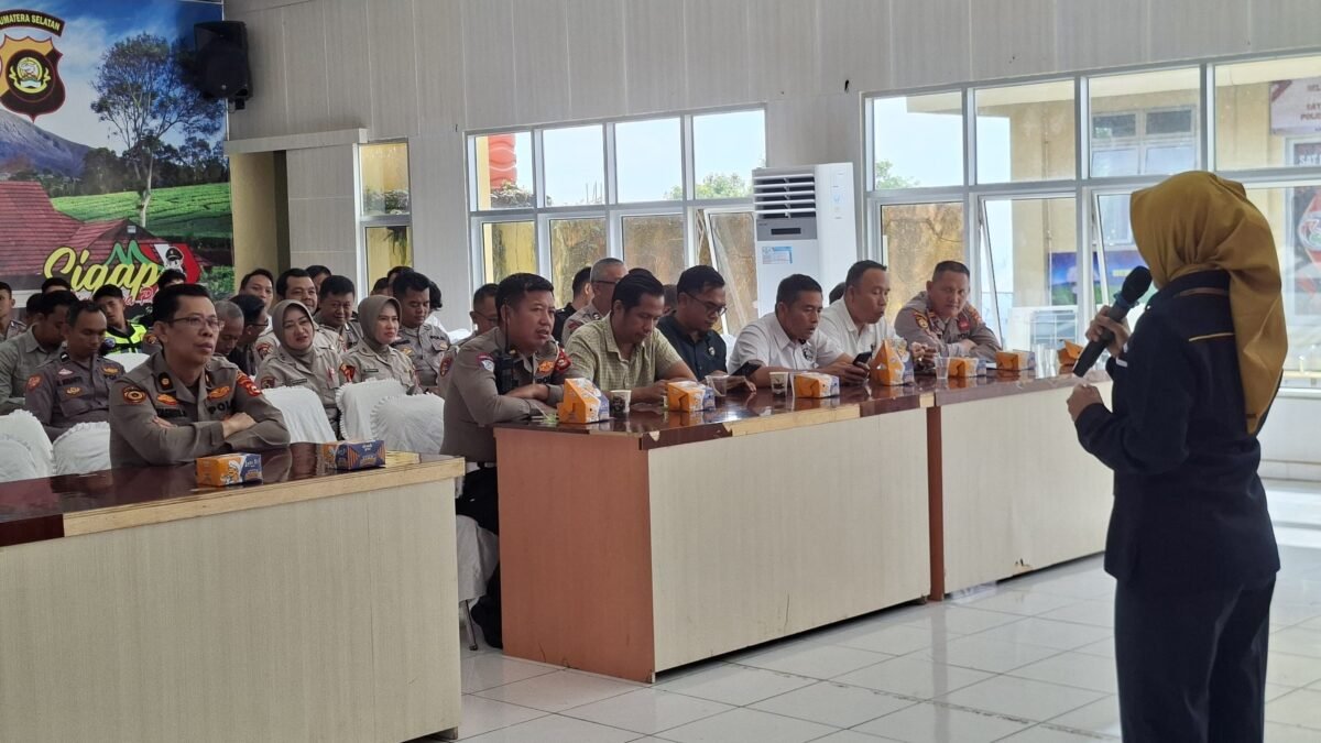 Program ASABRI Disosialisasikan kepada Personel Polres Pagar Alam