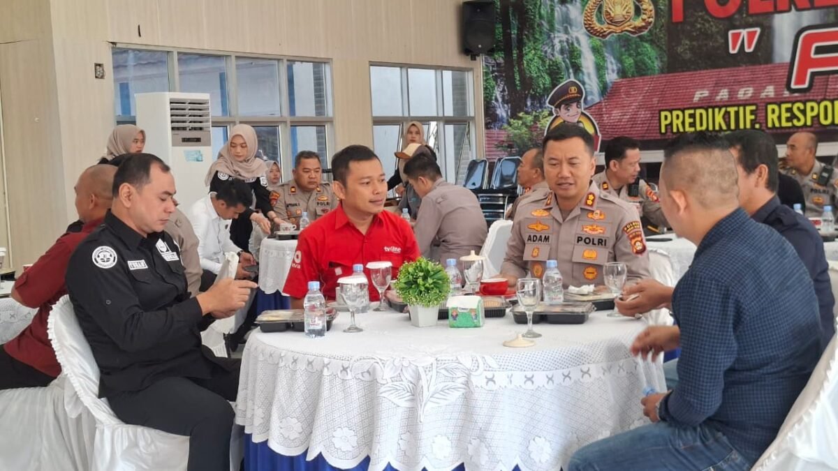 Sinergi Polri dan Media, Polres Pagar Alam Gelar Coffee Morning