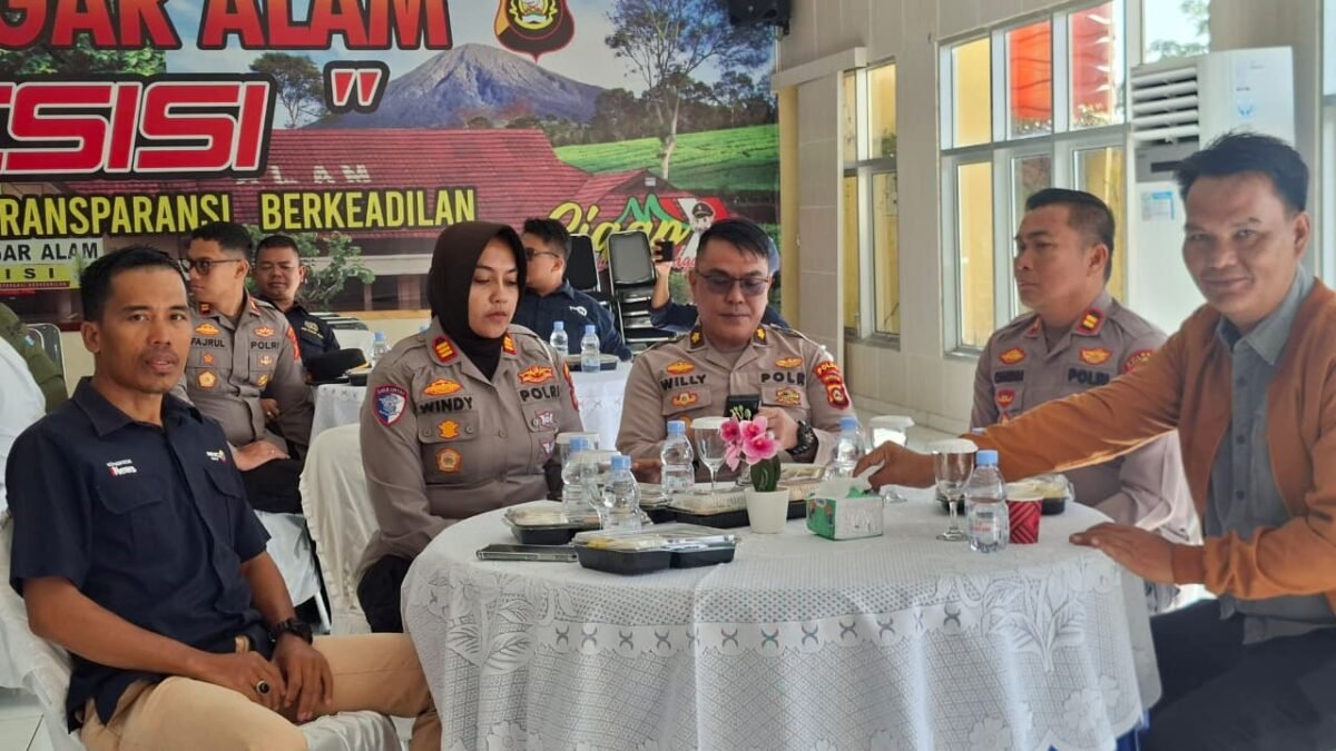 Kapolres Pagar Alam Tegaskan Komitmen Jaga Sinergitas dengan Pers