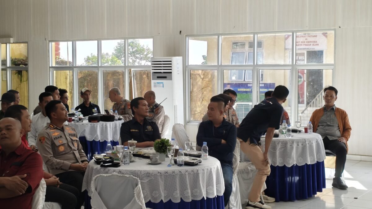 Polres Pagar Alam Bangun Sinergi Positif Bersama Insan Pers