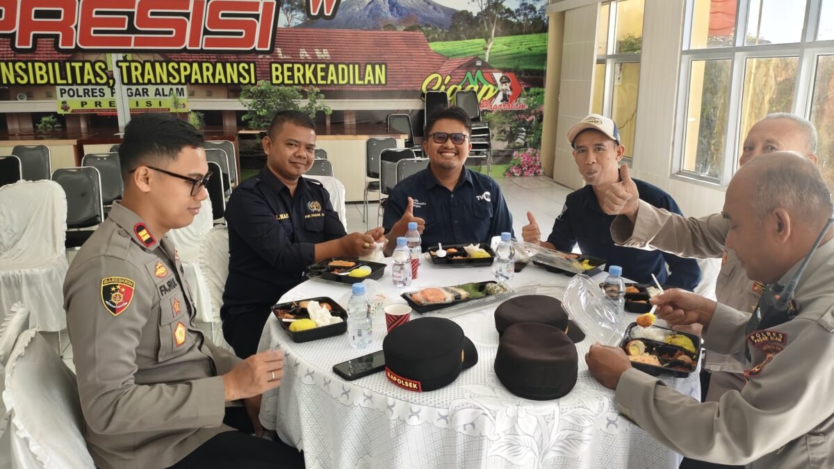Polres Pagar Alam Ajak Media Bersama Jaga Kondusivitas Kota