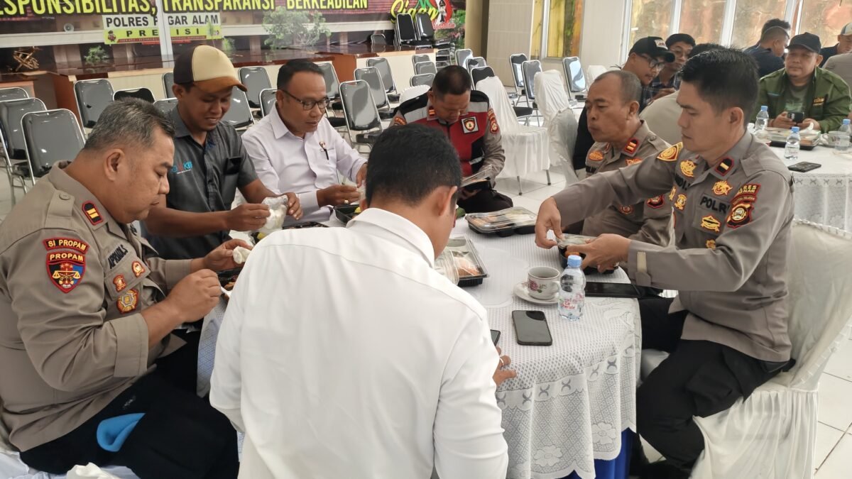 Sinergitas Polres Pagar Alam dan Media Diperkuat Lewat Coffee Morning