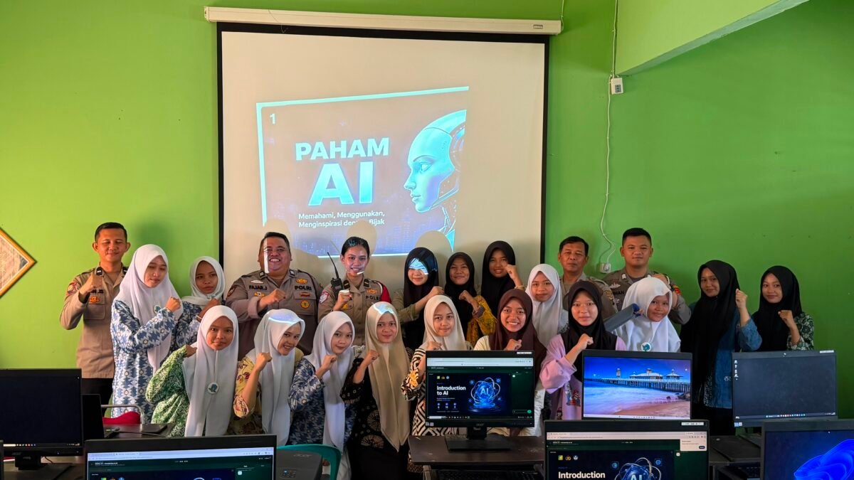 Polrestabes Palembang Ajak Pelajar Melek AI, 40 Siswa SMK Muhammadiyah 3 Ikuti Edukasi