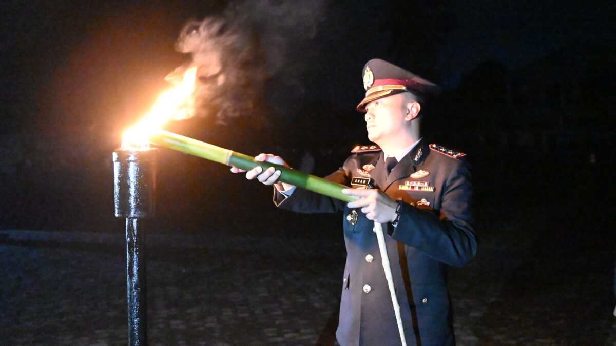 Kapolres Pagar Alam Bersama Unsur Forkopimda Kenang Sejarah Perjuangan