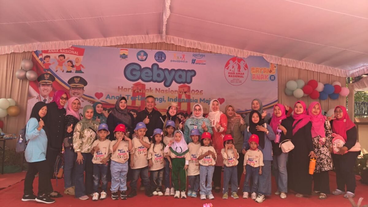 Gebyar PAUD Palembang Semarakkan Hari Anak Nasional 2026, Dorong Anak Tumbuh Kreatif dan Berkarakter