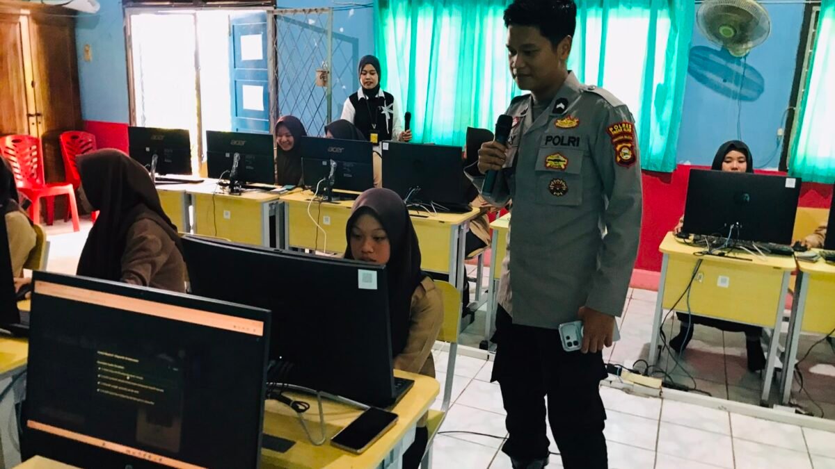 Sosialisasi Artificial Intelligence, Polres Pagar Alam Bekali Pelajar dengan Literasi dan Kesadaran Hukum