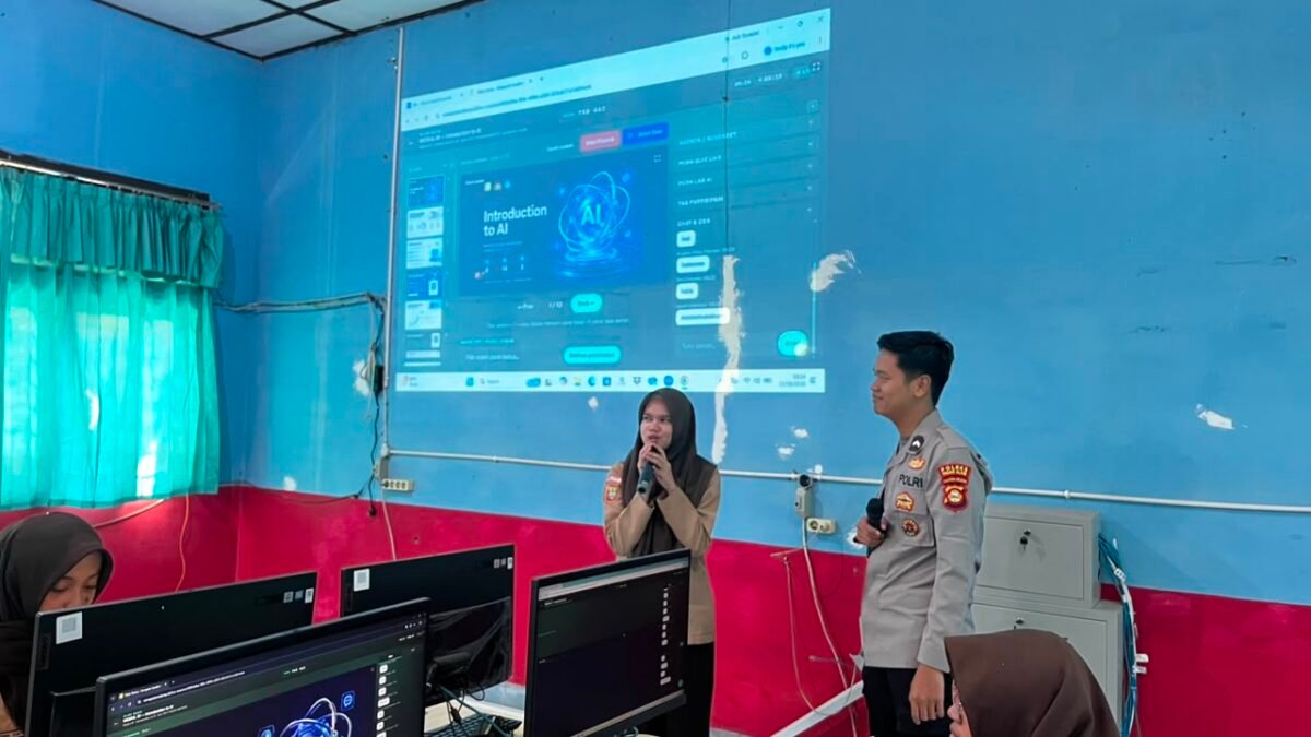 Polres Pagar Alam Sosialisasikan Ancaman Kejahatan Digital di Era Artificial Intelligence