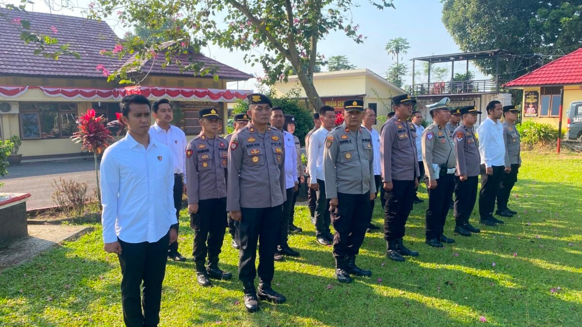 Apel Pagi Polres Pagar Alam, Kapolres Tekankan Respon Cepat Layani Masyarakat