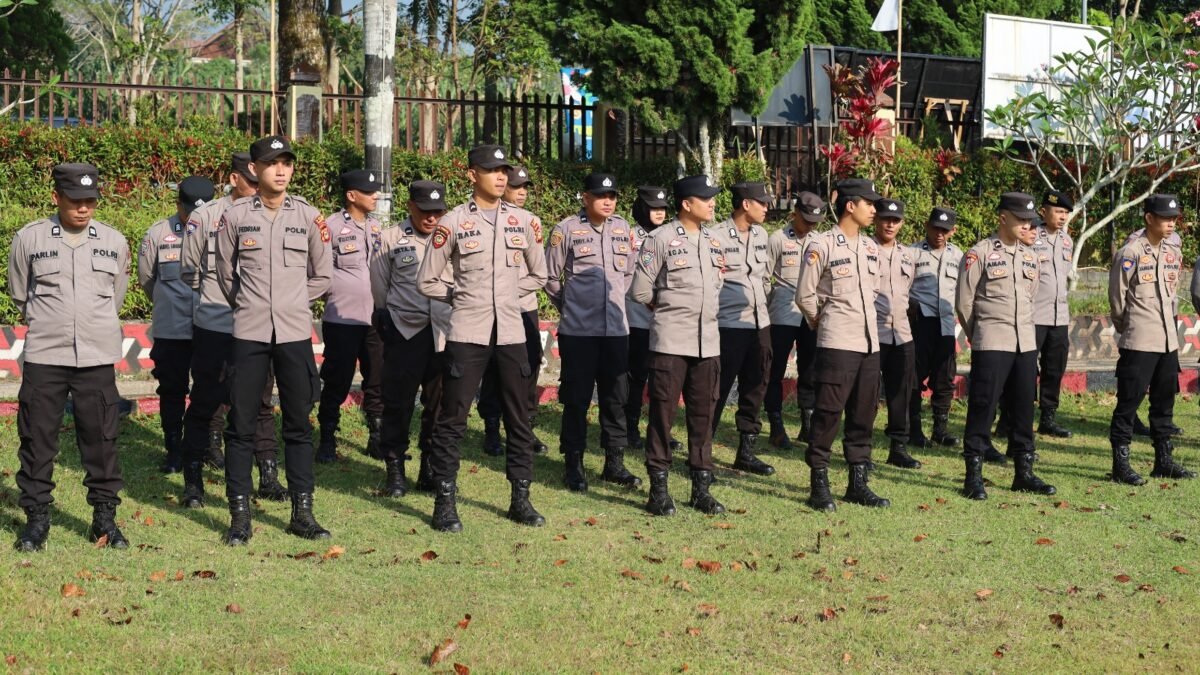 Apel Pagi Polres Pagar Alam, Karhutla dan Pelayanan Masyarakat Jadi Fokus