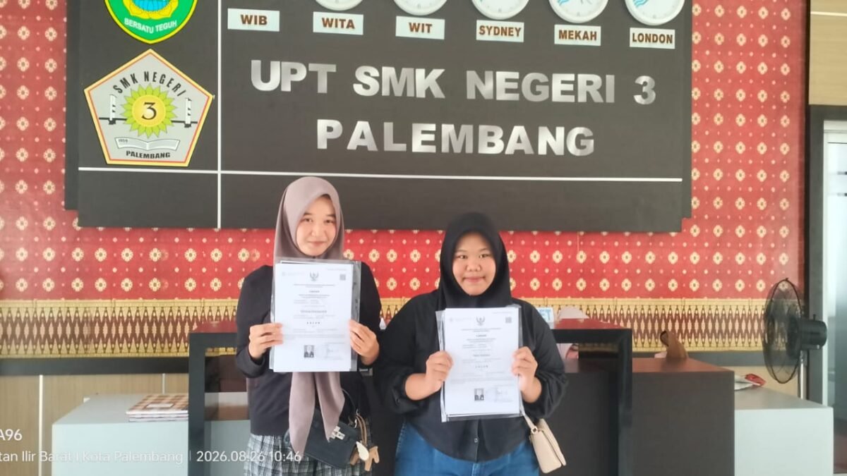 SMKN 3 Palembang Tegaskan Ijazah Tidak Ditahan, Lulusan Bisa Ambil Tanpa Biaya