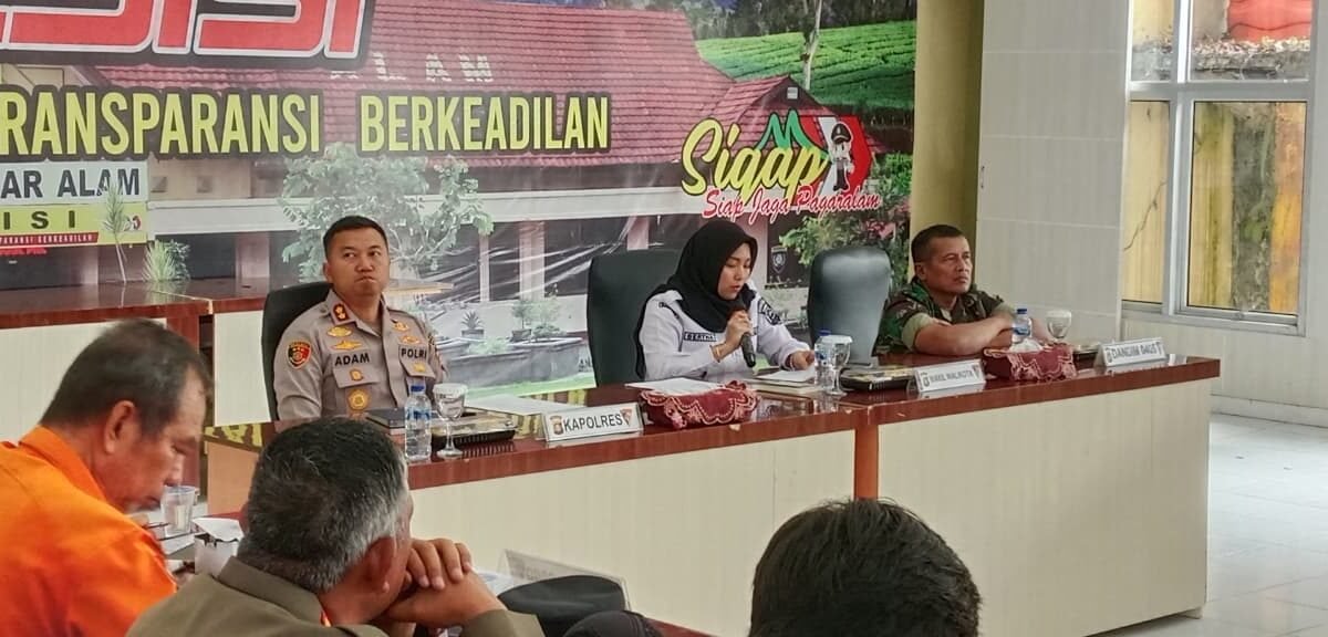 Kapolres Pagar Alam Tegaskan Pentingnya Sinergi dalam Penanggulangan Bencana