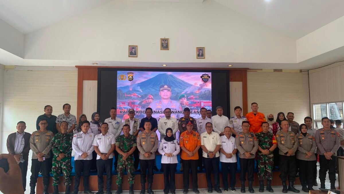 Polres Pagar Alam Tegaskan Komitmen Cegah Karhutla dan Percepat Respons Bencana