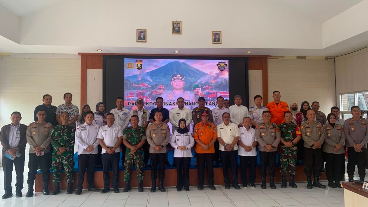 Polres Pagar Alam Tingkatkan Kewaspadaan di Sejumlah Wilayah Rawan Karhutla