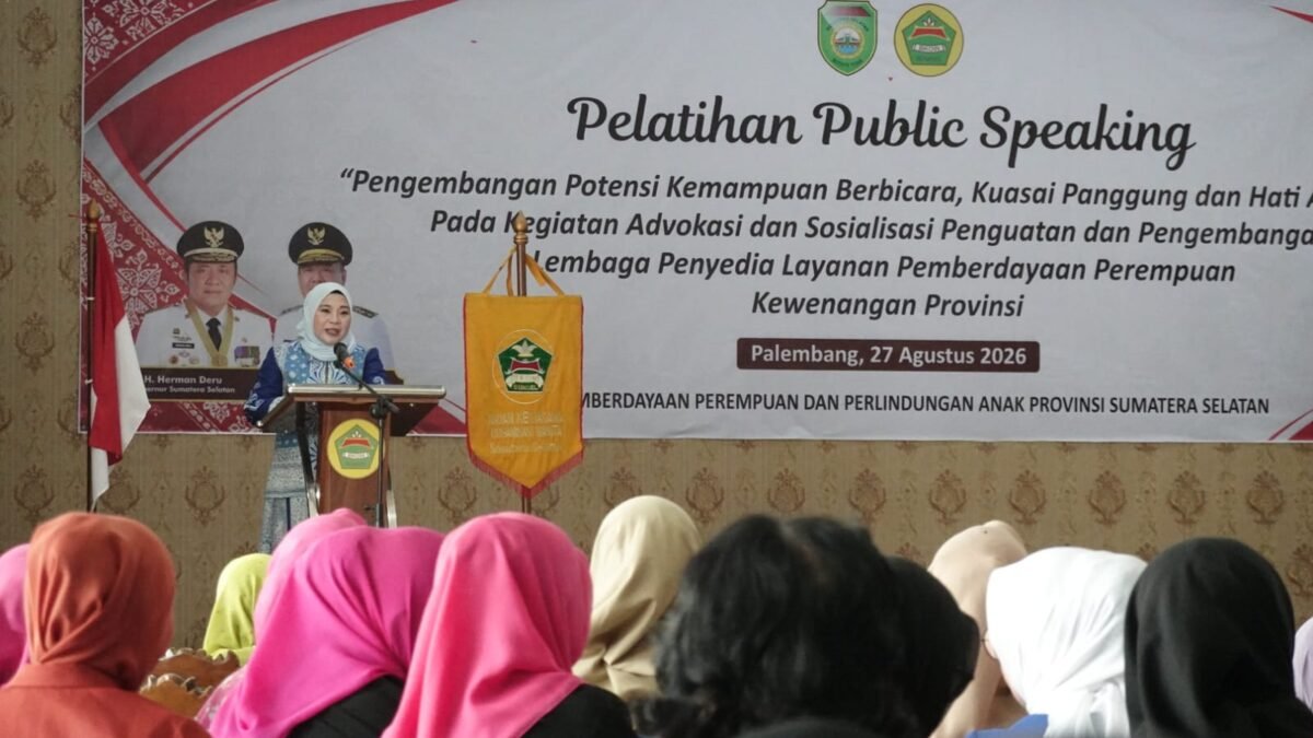 Lidyawati Cik Ujang Dorong Perempuan BKOW Sumsel Kuasai Panggung dan Hati Audiens
