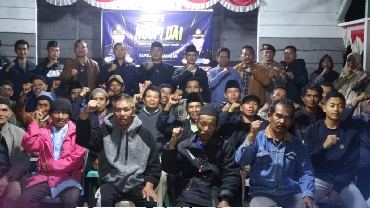 Warga Soroti Knalpot dan Balap Liar dalam Dialog Bersama Kapolres Pagar Alam